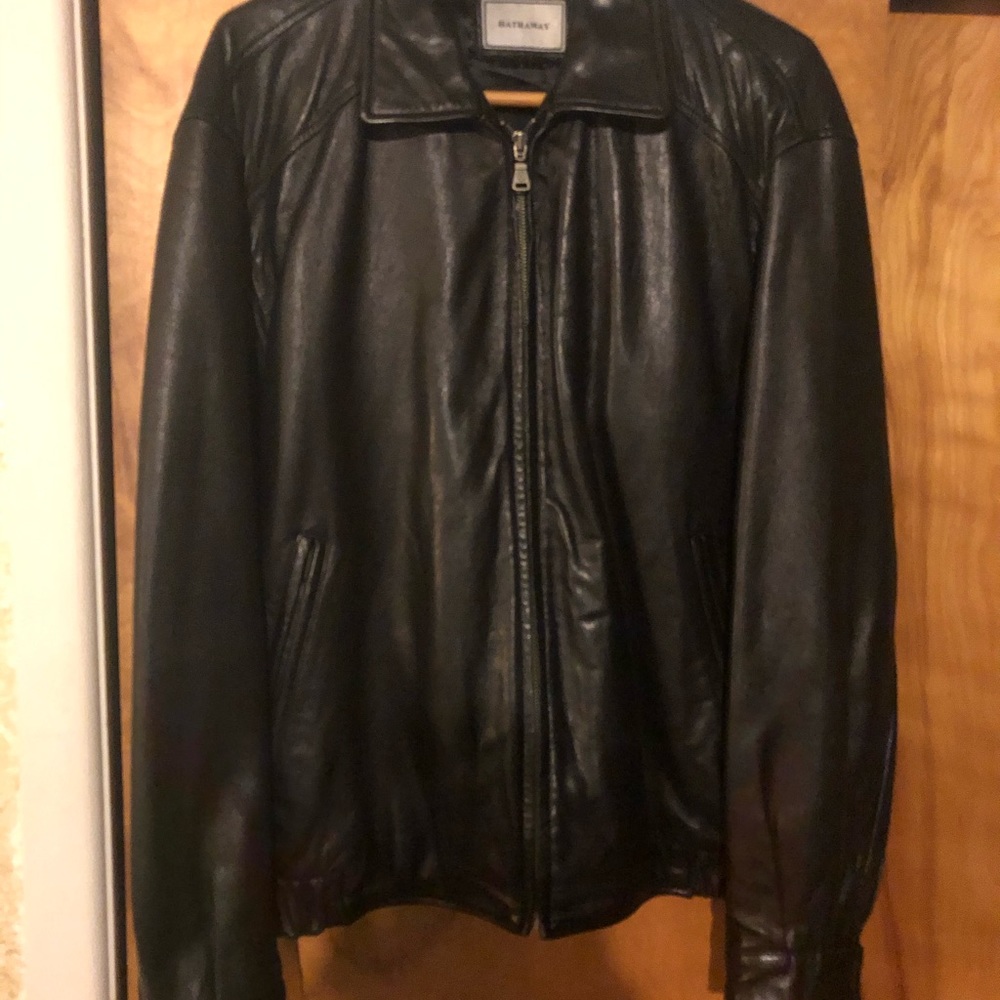 Men’s leather jacket